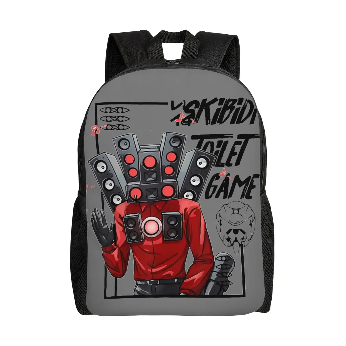 sac à dos titan speakerman pour hommes, femmes, adolescents, lycéens, travail, collège, avec poche, skibidi toilet