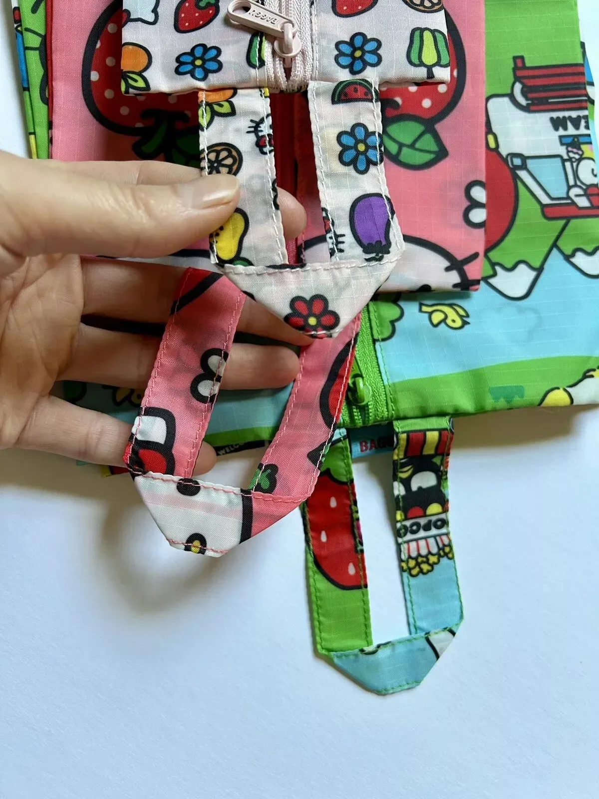 sac de rangement de voyage hello kitty, ensemble de trois pièces, organisateur de bagages pour la maison et les voyages, tri portable des vêtements, des sous-vêtements et des chaussettes b