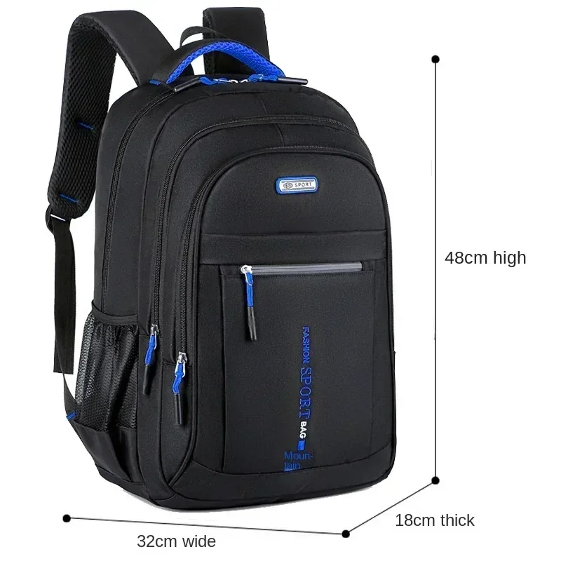 sacs à dos pour hommes oxford sac à dos étanche sac d'ordinateur d'affaires sac à dos de voyage décontracté cartable pour lycéens
