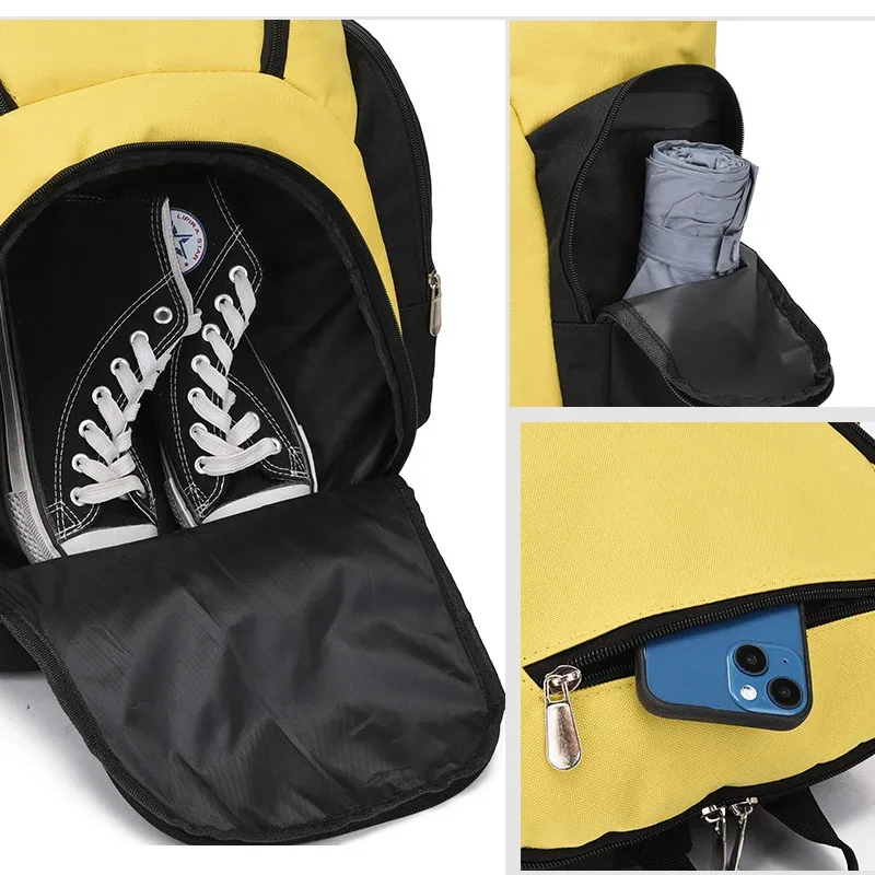 sac à dos de basket-ball pour hommes, impression de photos, entraînement sportif, sac de football, logo personnalisé, impression du motif de nom