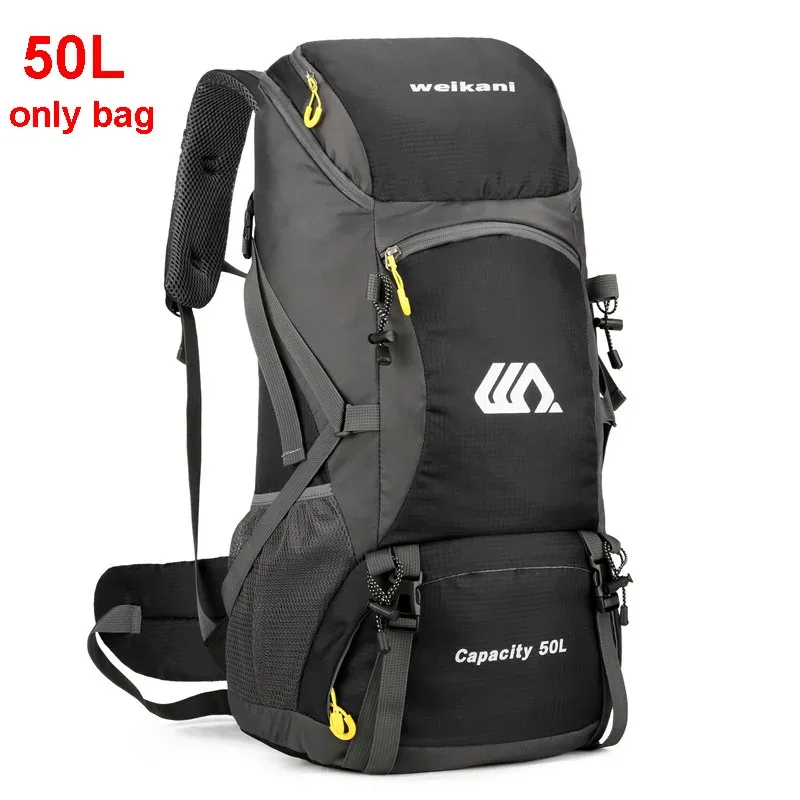 sac à dos de voyage 50l camping hommes grand randonnée sac à dos touristique imperméable sac de sport de plein air escalade alpinisme bagages