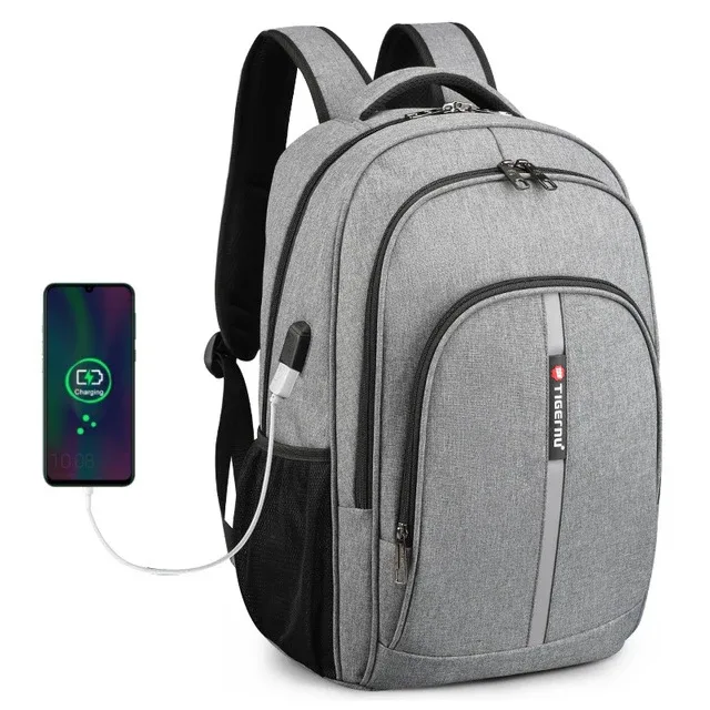 tigernu hommes sac à dos 14-15.6 pouces sac à dos pour ordinateur portable anti-vol sacs à dos pour hommes collège cartable mâle sacs de voyage sac à dos