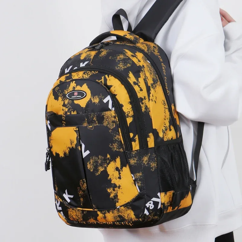 sac à dos imperméable pour hommes, sac à dos de travail pour ordinateur portable de 15.6 pouces, sac à dos d'affaires pour hommes, sac à dos d'université, sac à dos d'école pour garçons et filles
