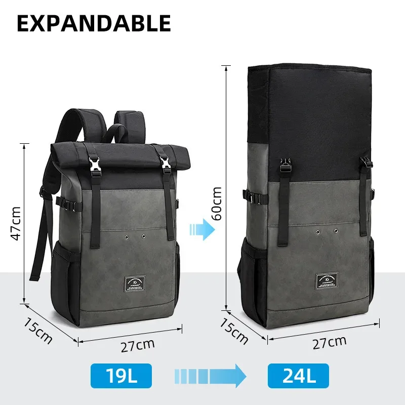nouveau sac à dos de voyage grande capacité pour ordinateur portable, sac à dos homme, sacs à bandoulière, housse de voyage, mochila homme