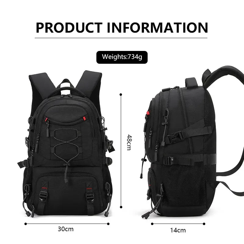 nouveau sac à dos de voyage pour femmes et hommes grande capacité randonnée en plein air alpinisme sacs à dos voyage d'affaires 16 pouces pochette d'ordinateur