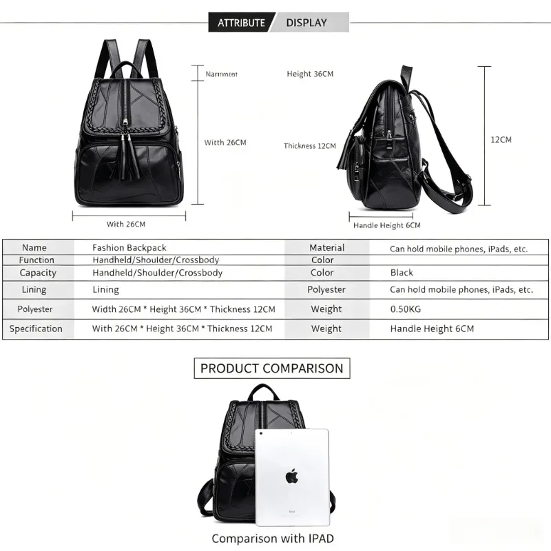 mini sac à dos pour homme, petit sac à bandoulière noir tendance, sac d'école pour homme, sac à dos de sport en toile imperméable, sac à dos de voyage pour homme