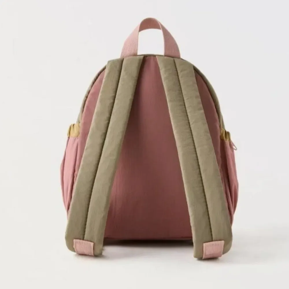 sac de rangement en nylon pour enfants, sac à dos en tissu avec motif de fruits, sac à dos multicolore de grande capacité pour étudiants, sac d'école pour la maternelle