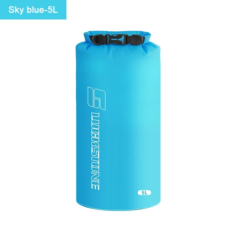 sac étanche ultraléger pour activités nautiques, séparation eau-terre, sac de rangement pour équipement de natation, bateau, kayak, canoë 3l-15l-75l