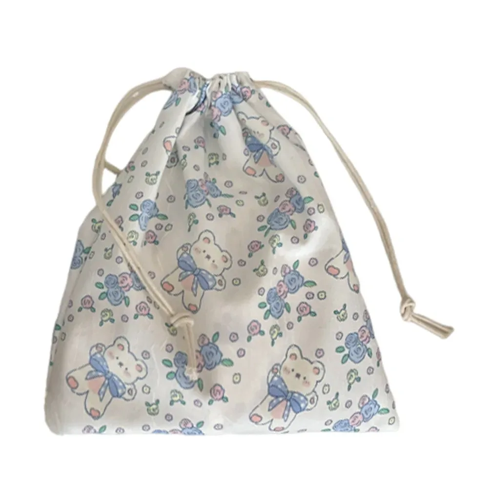 sac cadeau portable pour bricolage, sac d'emballage multifonction anti-poussière pour bonbons, sac de rangement en tissu de grande capacité pour pièces de monnaie