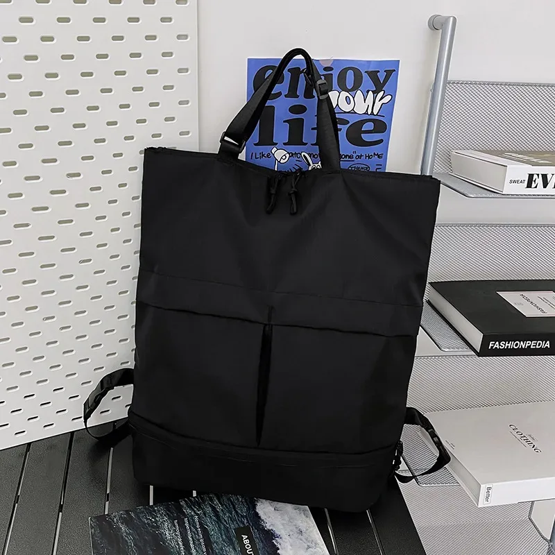 sac à dos convertible grande capacité, sac à bandoulière pour homme et femme, sac de voyage décontracté, sac de sport, sac à dos de jour