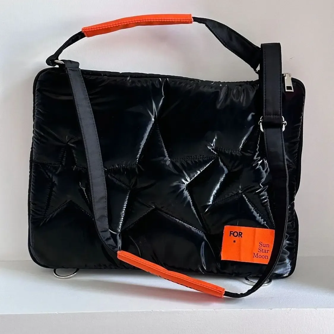 sac à dos esthétique pour ordinateur étanche, sac de stock léger pour ordinateur portable, sac carré argenté, étoile y2k, nouveauté 2023