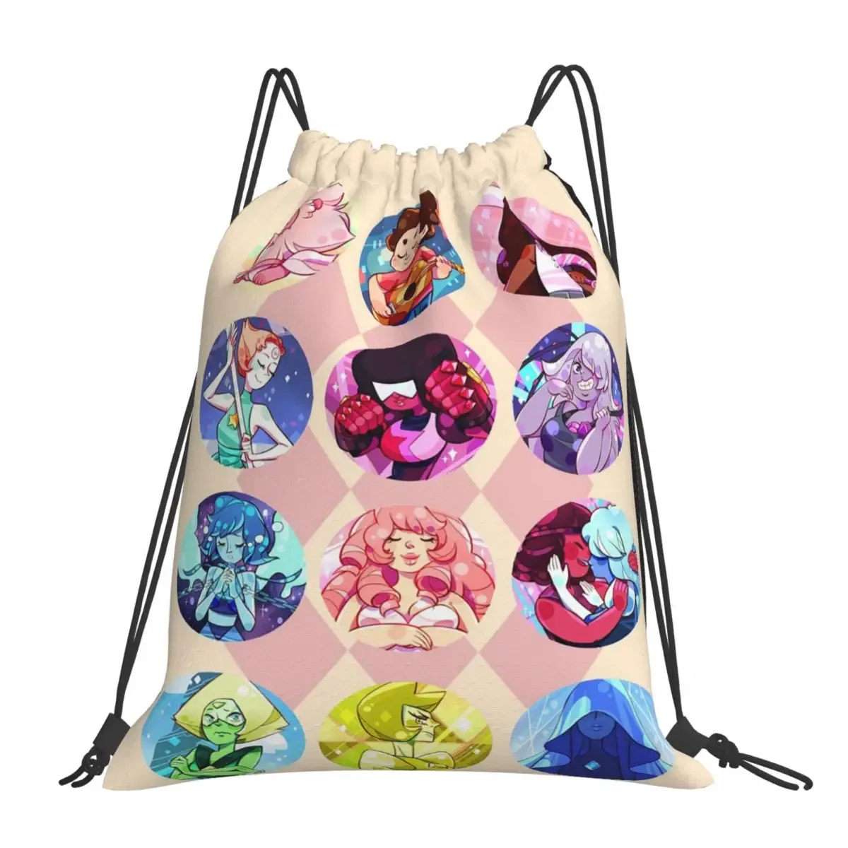 sacs à dos steven universe, sacs à cordon de serrage tendance, sacs de sport, sacs à livres pour étudiants en voyage
