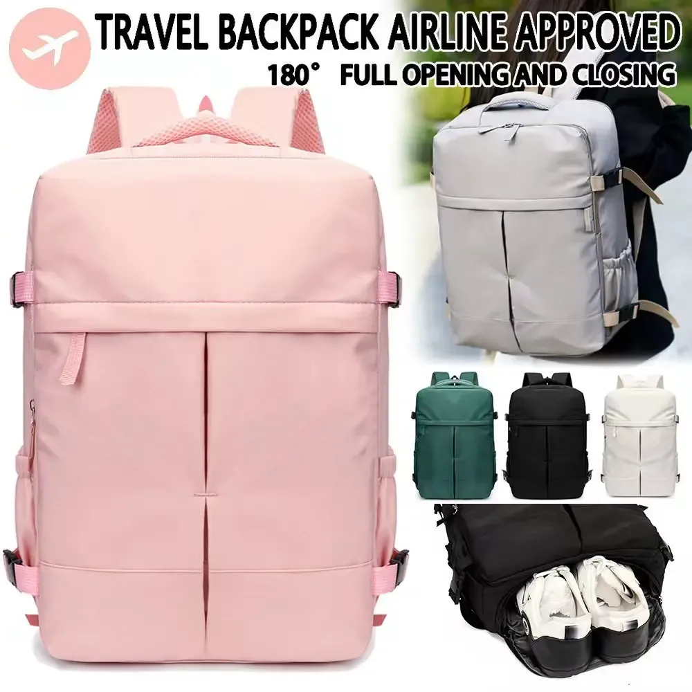 Sac à dos de voyage grande capacité pour loisirs en Europe et aux États-Unis, avec compartiment à chaussures indépendant et compartiment pour ordinateur