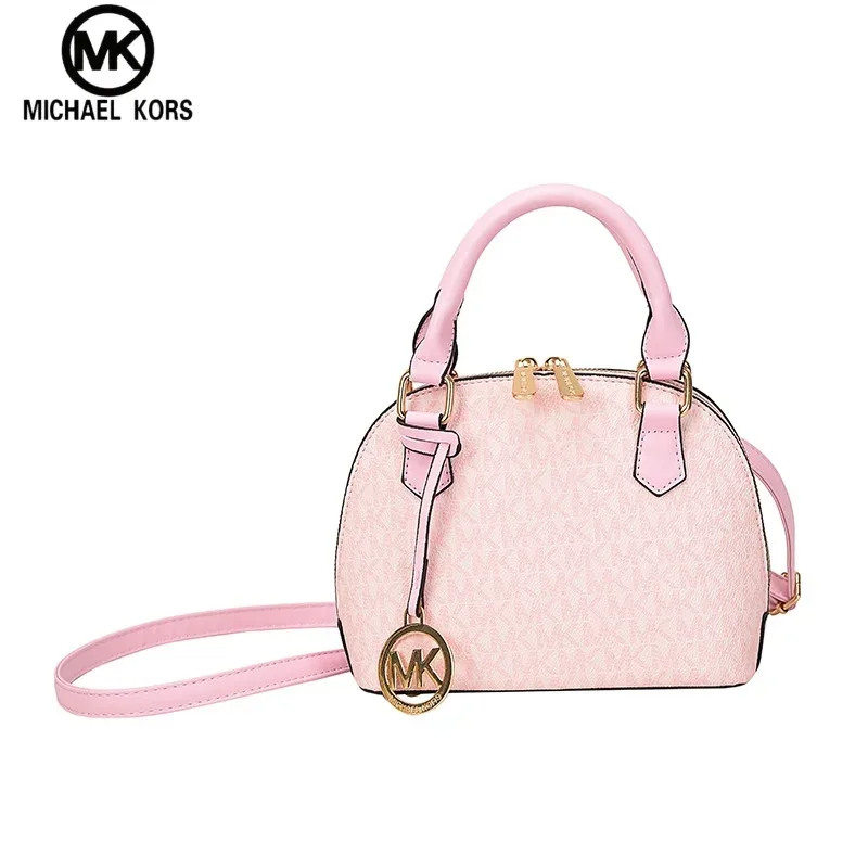 sac à main texturé de luxe michael kors pour femmes, sac à bandoulière élégant, sac à main léger et décontracté, sac bandoulière de couleur bonbon mk.