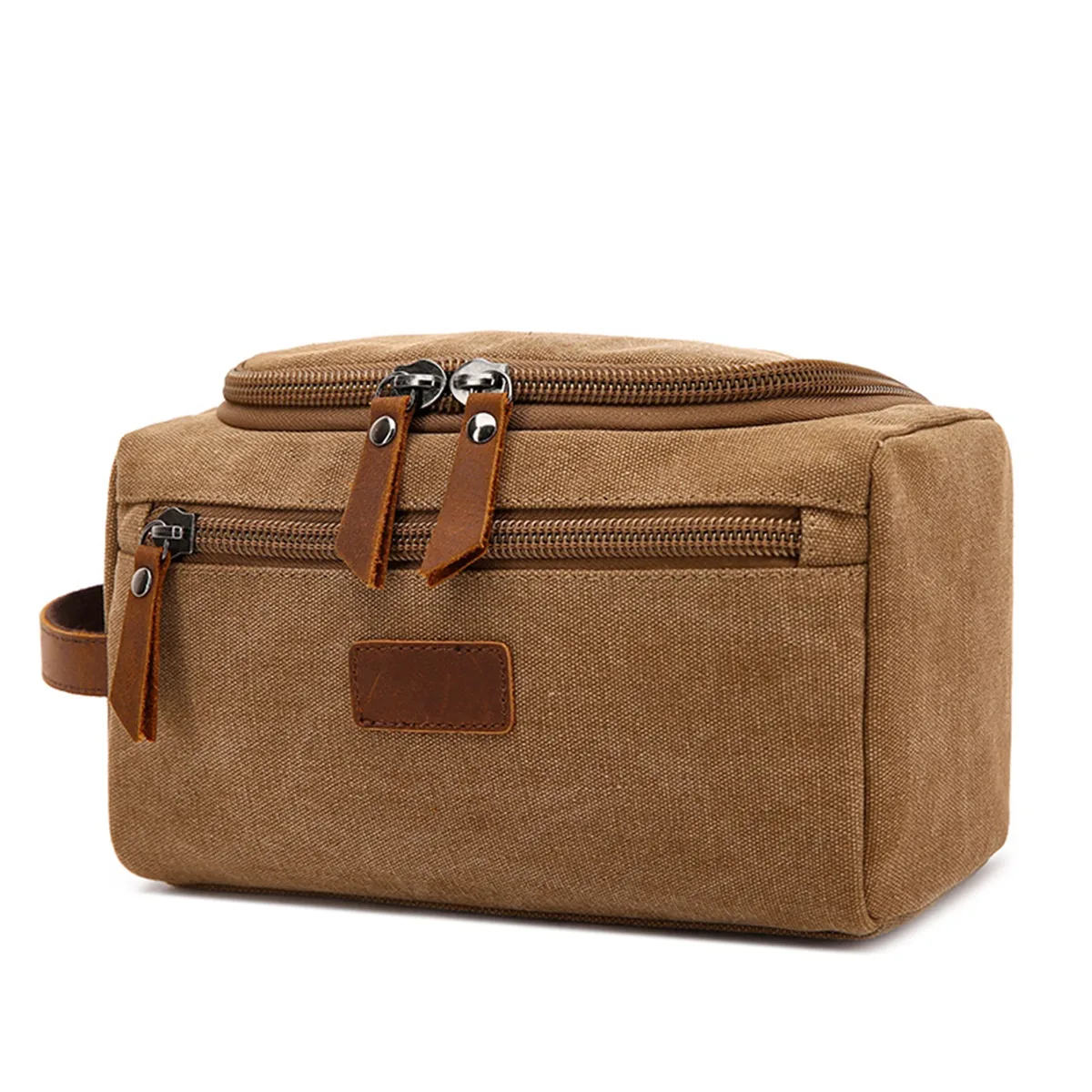 trousse de toilette de voyage multifonctionnelle avec poignée, facile à transporter, légère, pour hommes et femmes, vacances