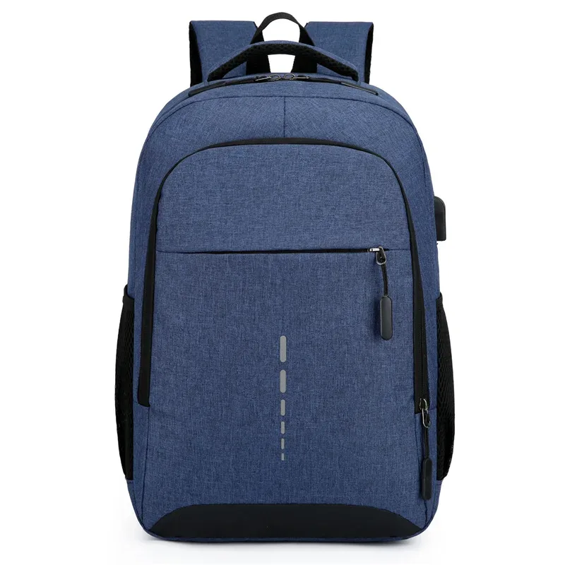 sac à dos étanche classique pour homme, chargement usb, sac à dos de voyage décontracté, grande capacité, sac d'école pour ordinateur portable