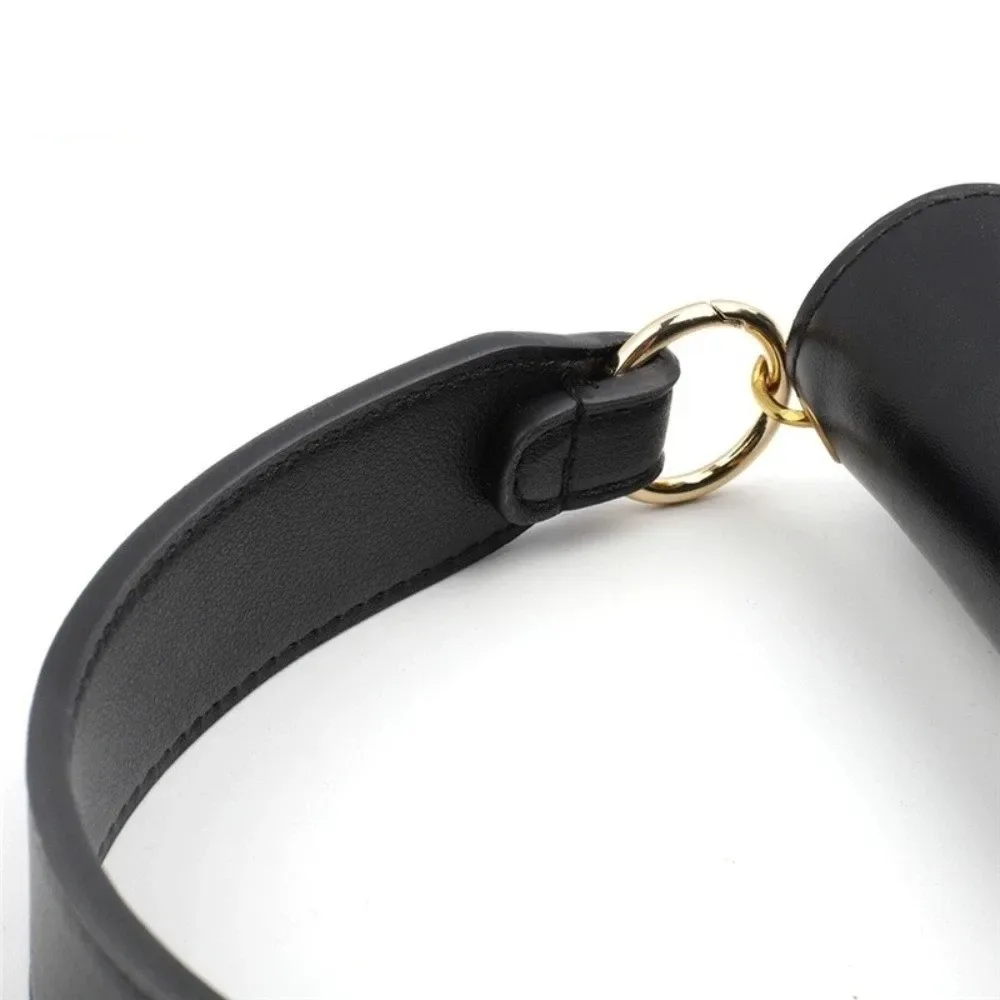 sangle de sac décontractée en cuir de 3,5 cm de large, détachable, courte, pour sac fourre-tout, poignée de remplacement durable, accessoires de ceinture et bandoulière diy
