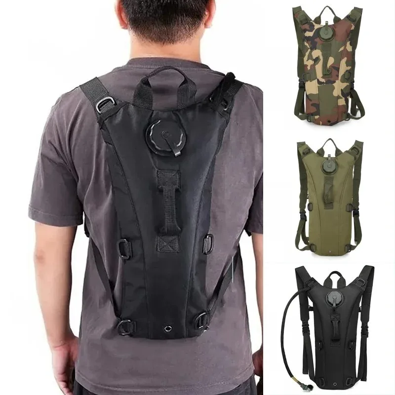 sac à dos d'hydratation tactique portable pour l'extérieur, sac à eau pour le voyage, la randonnée, le cyclism