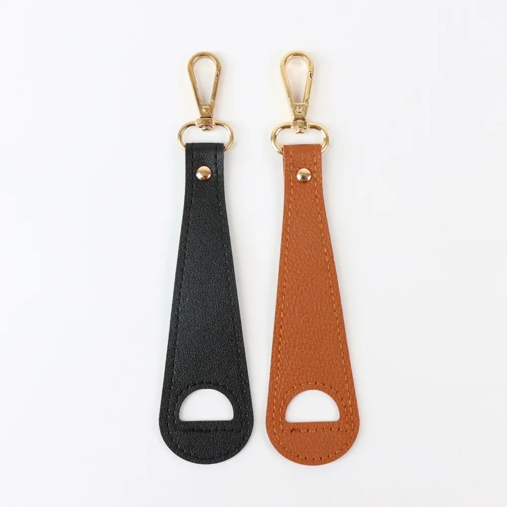étiquette de bagage en cuir vert clair, ajustable, anti-perte, carte d'identification pour bagages, accessoire essentiel pour les voyages et les déplacements professionnels