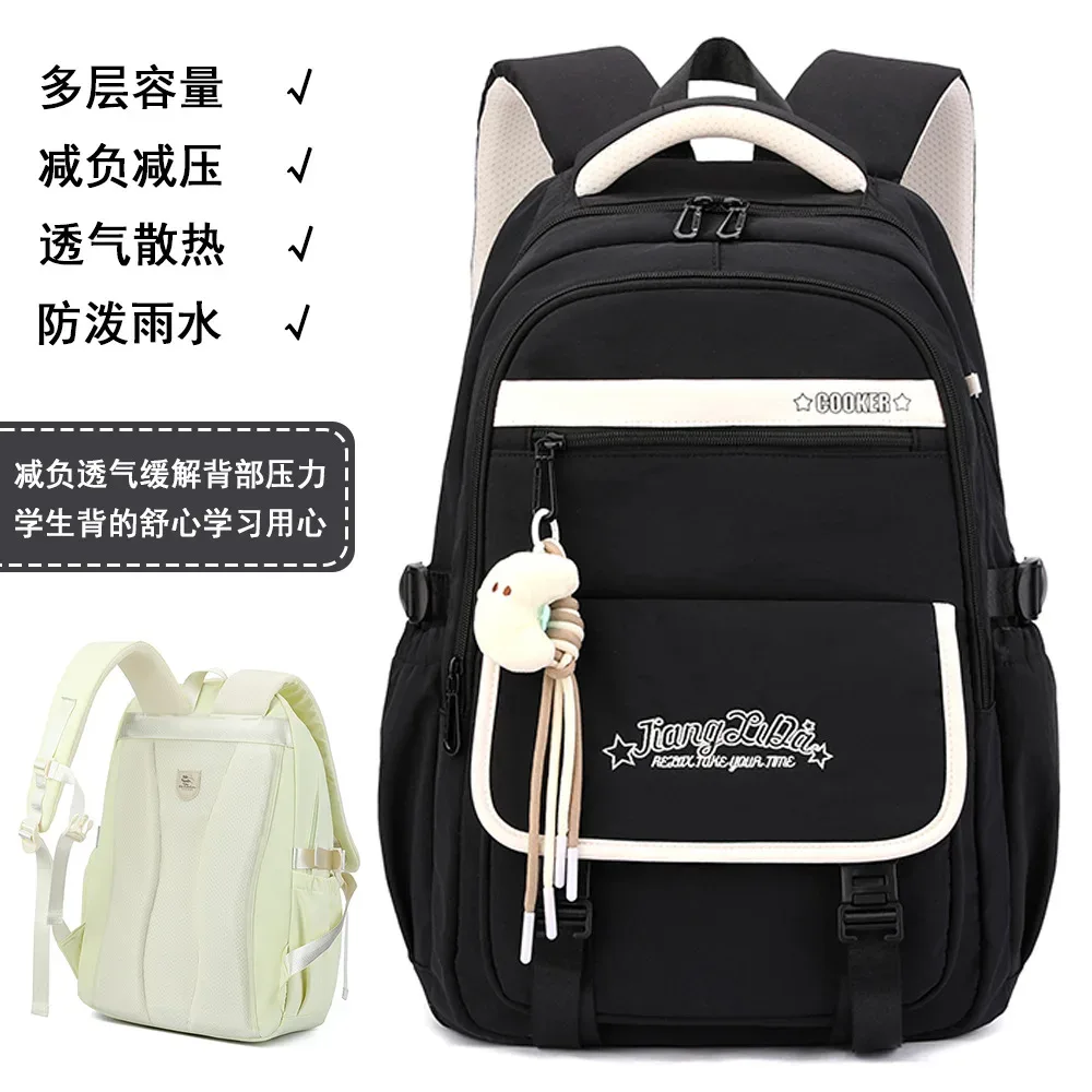 sac à dos scolaire tendance pour filles, sacs d'école pour adolescentes, sac à dos pour ordinateur portable, sac à dos de voyage décontracté, sac à livres, cartable pour enfants, imperméable