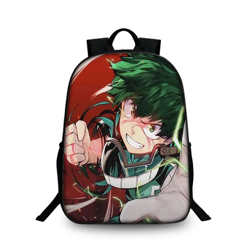 sac à dos my hero academy pour élèves du primaire et du secondaire