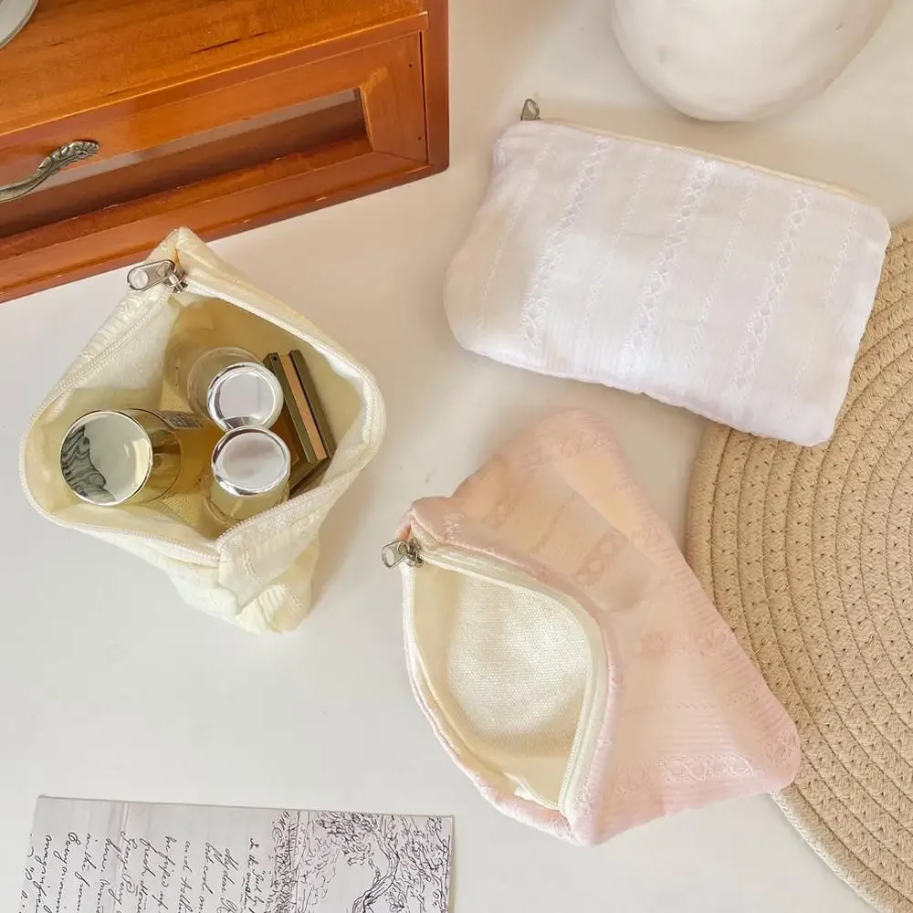 kawaii – mini sac à cosmétiques de voyage, pochette de rangement pour maquillage, rouge à lèvres, sac de rangement pour câble de données pour écouteurs, sac de rangement pour serviettes hygiéniques