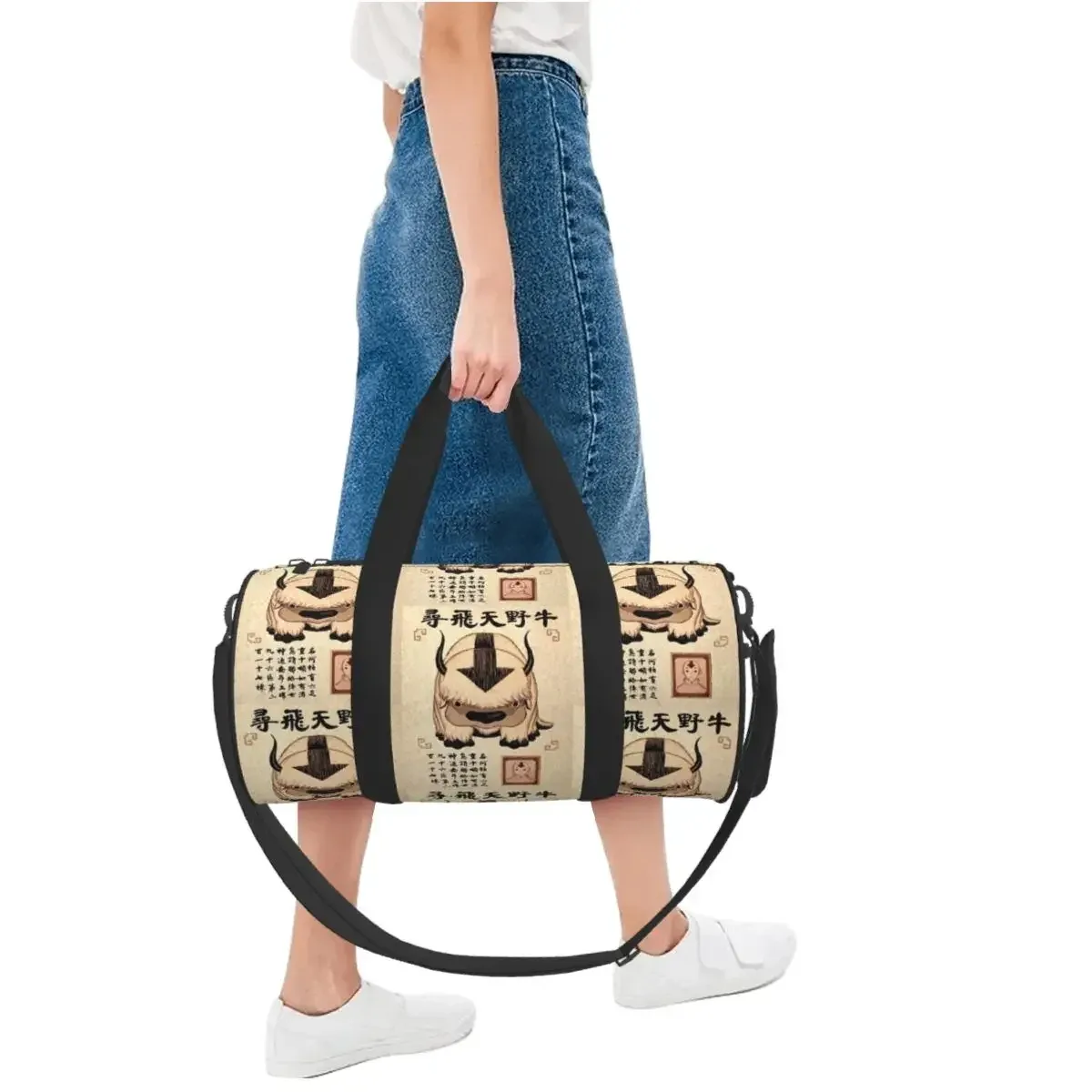 avatar le dernier maître de l'air perdu appa affiche grand sac de sport de sport sacs de voyage imperméables sacs à main sac de fitness
