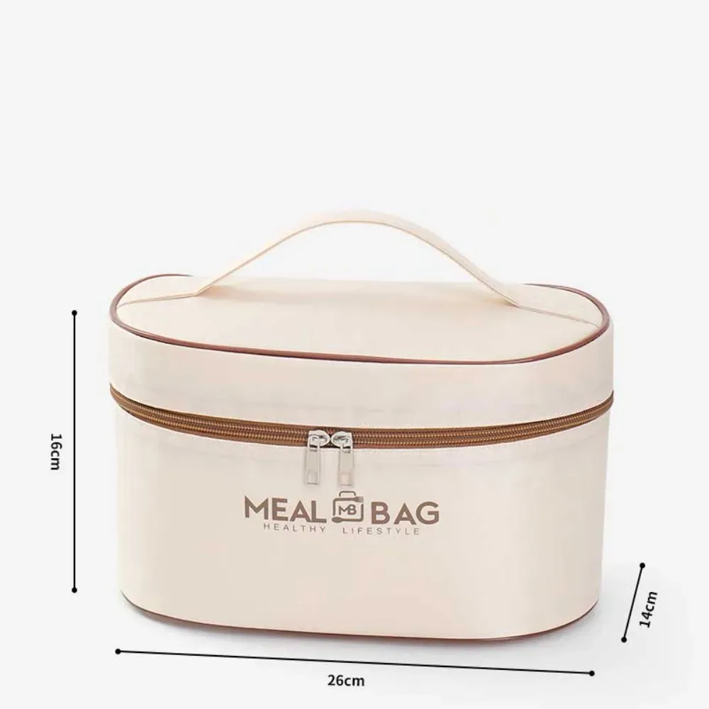 sac de rangement pour boîte à déjeuner en papier d'aluminium, sac d'isolation thermique épais et isolé, sac de glace portable étanche de grande capacité