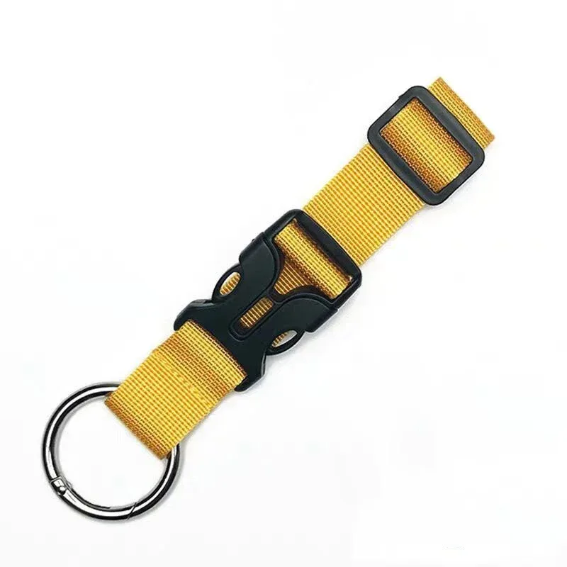 boucle de ceinture à dos multifonctionnelle, 1 pièce, bande de bagage, boucle de suspension pour sac à dos, crochet de valise portable, boucle de suspension