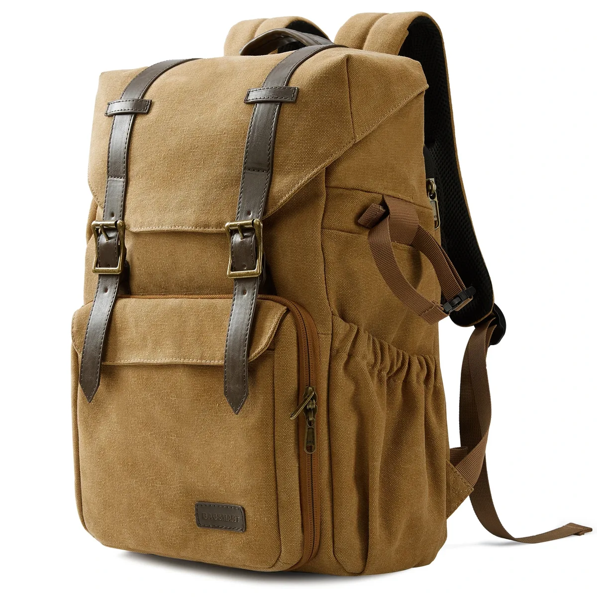 bagsmart-sac à dos étanche pour appareil photo reflex numérique, convient à un ordinateur portable jusqu'à 15 "avec support de trépied, adapté aux photographes