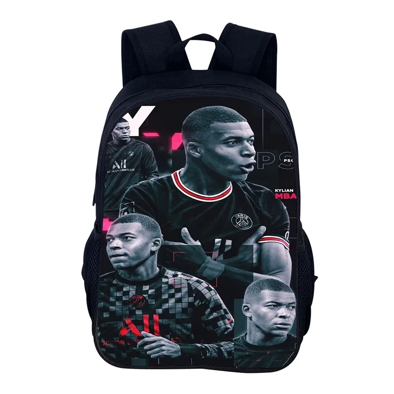 sac à dos de sport de football m-mbappes, sac d'école pour garçons et filles, sac à dos de sport pour joueur d'étoiles, sacs de livres pour le meilleur cadeau