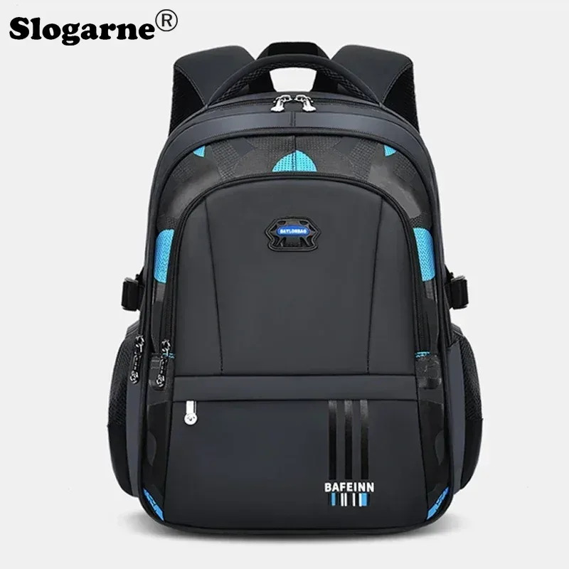 Cartable pour élèves du primaire et du collège, sac à dos léger de grande capacité pour garçons, soulagement de la charge, Protection de la colonne vertébrale