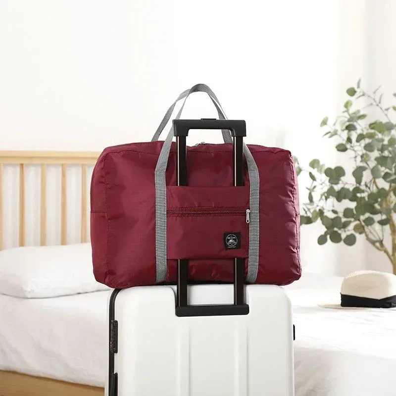 sac de voyage pliable pour compagnie aérienne, sac à main pour femmes et filles, léger, grande capacité, sport, week-end, voyage de nuit