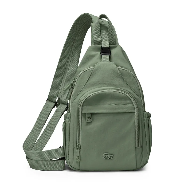 sac à bandoulière multifonctionnel 3-en-1 pour femme, convertible en petit sac à dos et sac banane, sac à main léger en nylon