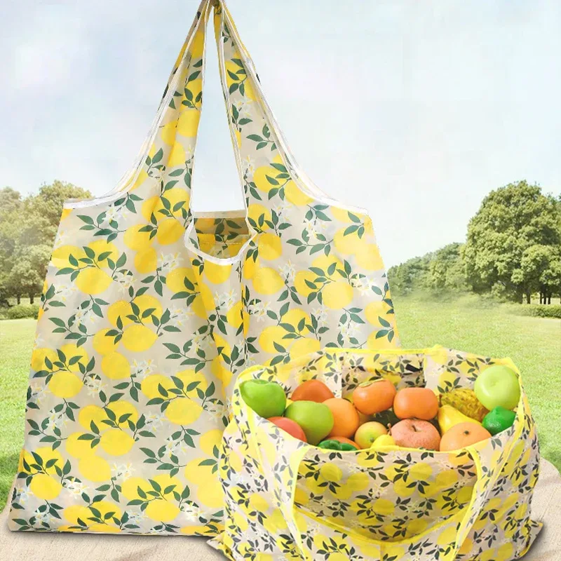 lot de 5 sacs de courses réutilisables, grands sacs écologiques pour l'épicerie, sacs de rangement, pochette de courses à bandoulière, sac fourre-tout pliable tmz