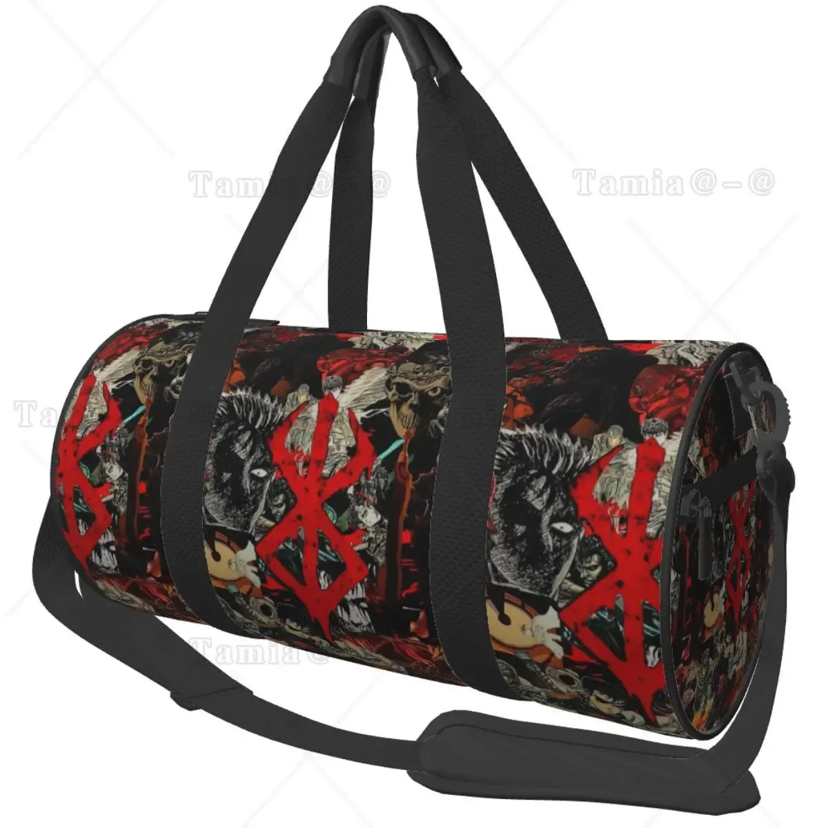 bereserk-sac de sport étanche avec poche pour homme et femme, anime japonais, sac à dos de voyage, sac de week-end, sac de sport de natation