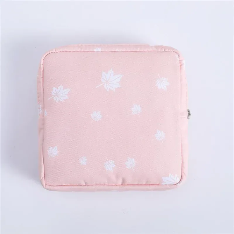 ensemble de petits sacs à cosmétiques pour femmes, mini serviettes hygiéniques à fermeture éclair pour filles, sacs de maquillage pour rouge à lèvres, pochette de rangement pour écouteurs et pièces de monnaie