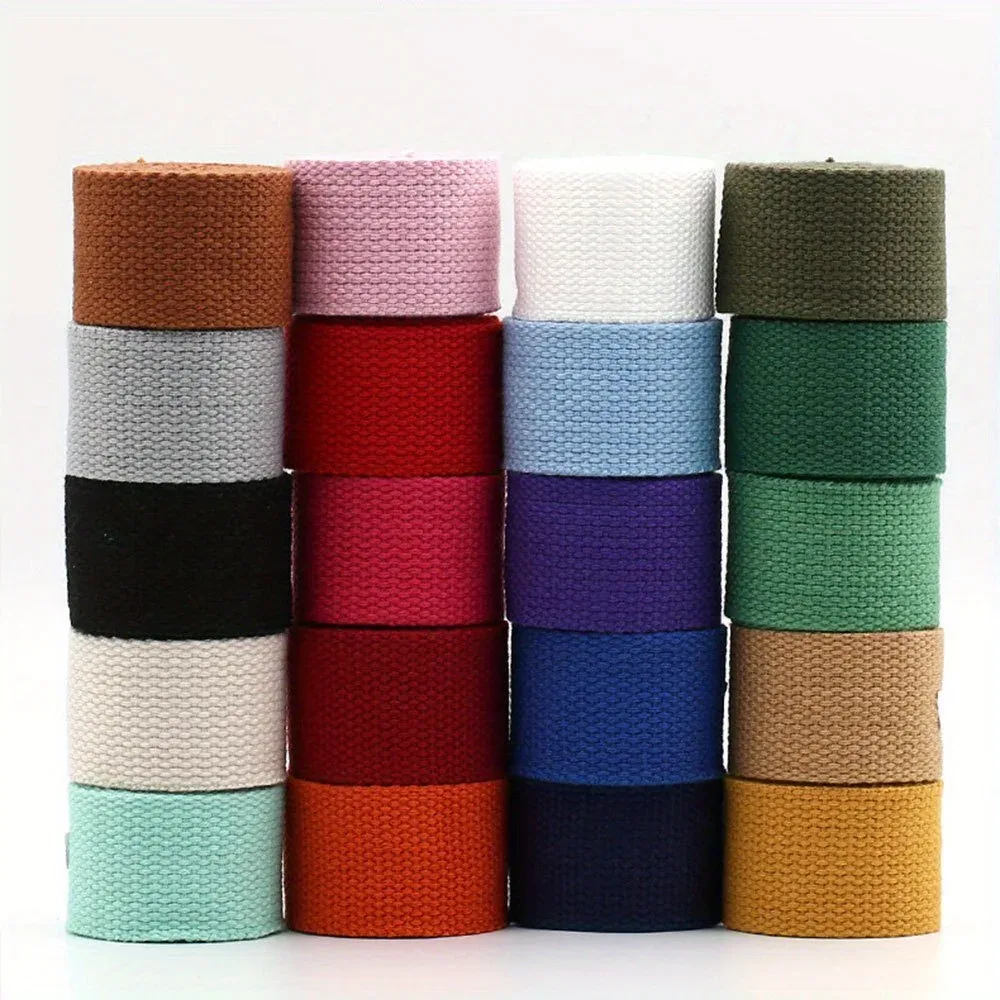 Sangle en toile portable 5M*32mm pour sac à dos, accessoires de couture DIY, ceinture, ruban de décoration pour vêtements