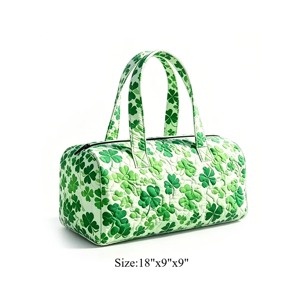 sac de voyage matelassé à imprimé floral vache, sac de week-end léger, bagage à main pour la gym, les sports et les escapades