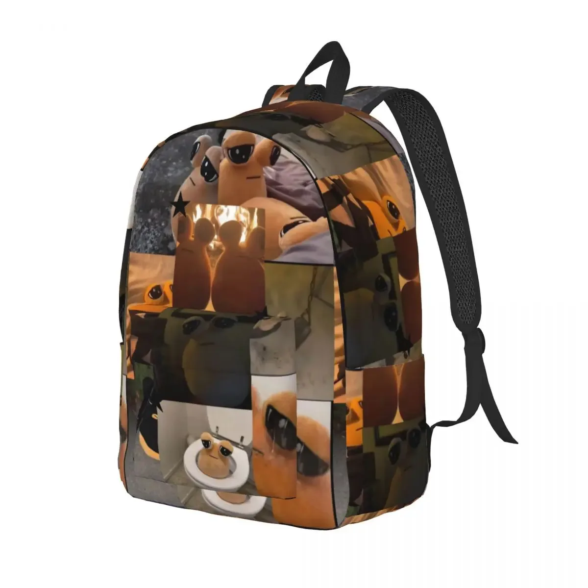 mon animal de compagnie alien pou sac à dos pour préscolaire maternelle école étudiant virtuel animal de compagnie livre sacs garçon fille enfants toile sac à dos cadeau