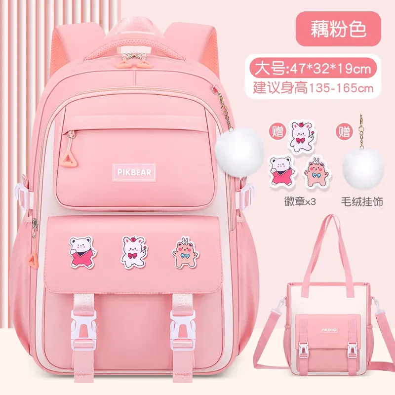 sacs d'école pour enfants pour filles grand cartable kawaii école primaire sac à dos enfants livre sac étanche ordinateur portable voyage sac à dos
