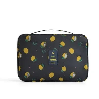 nouveaux sacs de maquillage portables essentiels de voyage, sac de rangement de grande capacité pouvant être lavé, sac de lavage, étui à cosmétiques oxford étanche