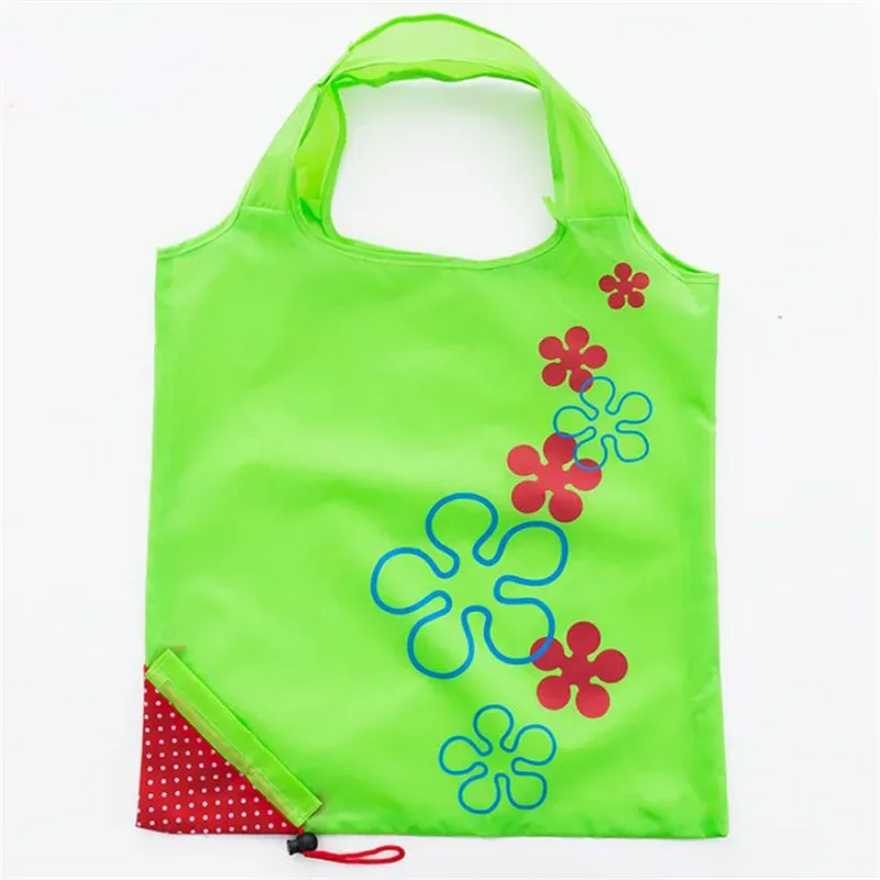 sac de rangement créatif pour l'environnement, sacs à provisions pliables harvey, sac fourre-tout réutilisable, sac d'épicerie pliable, sac à soupe en nylon, 1pc