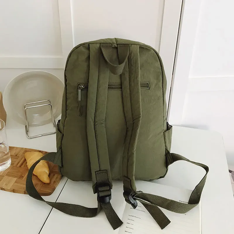 sac à dos décontracté pour femmes, léger et étanche, sac de voyage de grande capacité pour femmes, sac à dos d'école pour filles