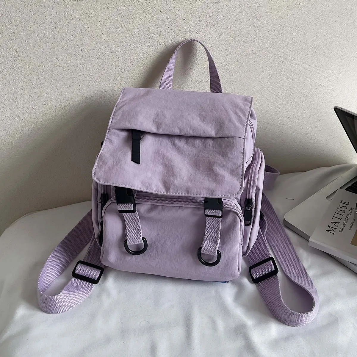 sac à bandoulière multifonctionnel, sac à dos pour femme, sac à main, sac à bandoulière, sac à dos léger de voyage, cadeau, sac de randonnée, sac de petit déjeuner pour classe d'étudiant de trekking camping