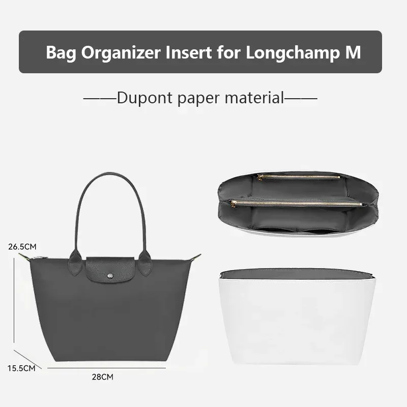 Sac de rangement étanche, insertion pour sac Longchamp à Long manche, fourre-tout, rangement, sac léger, sac de Support, accessoires
