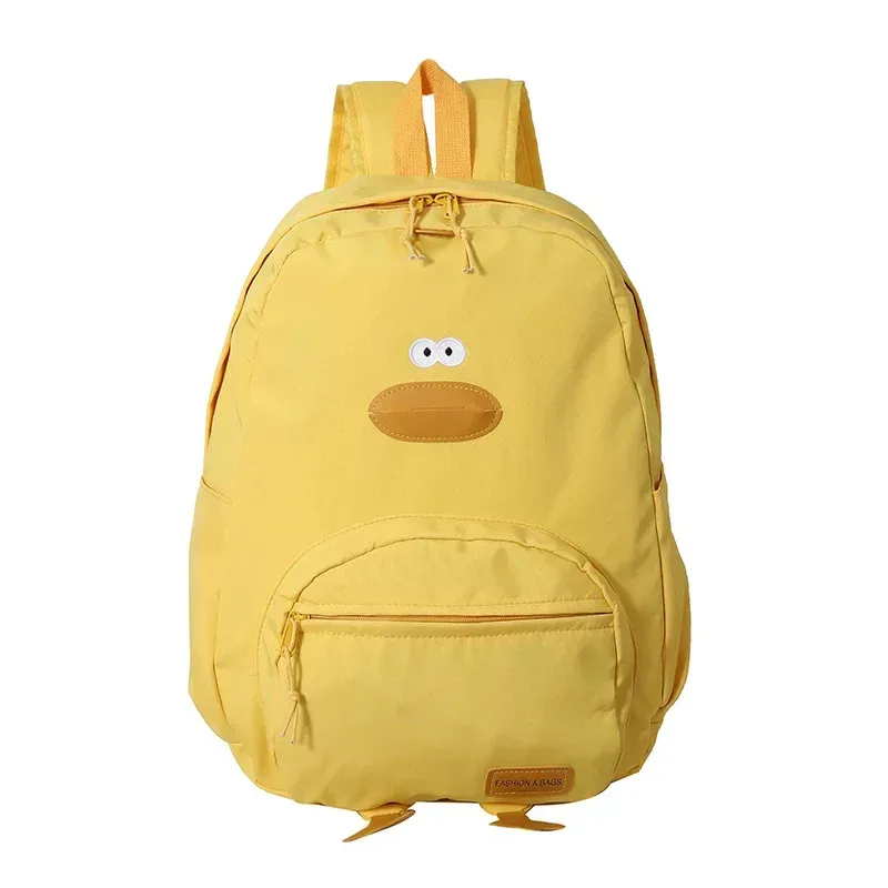 nouveau dessin animé canard sac à dos concepteur mignon sac de voyage femme étudiant polyvalent édition coréenne filles sac d'école rюкзак