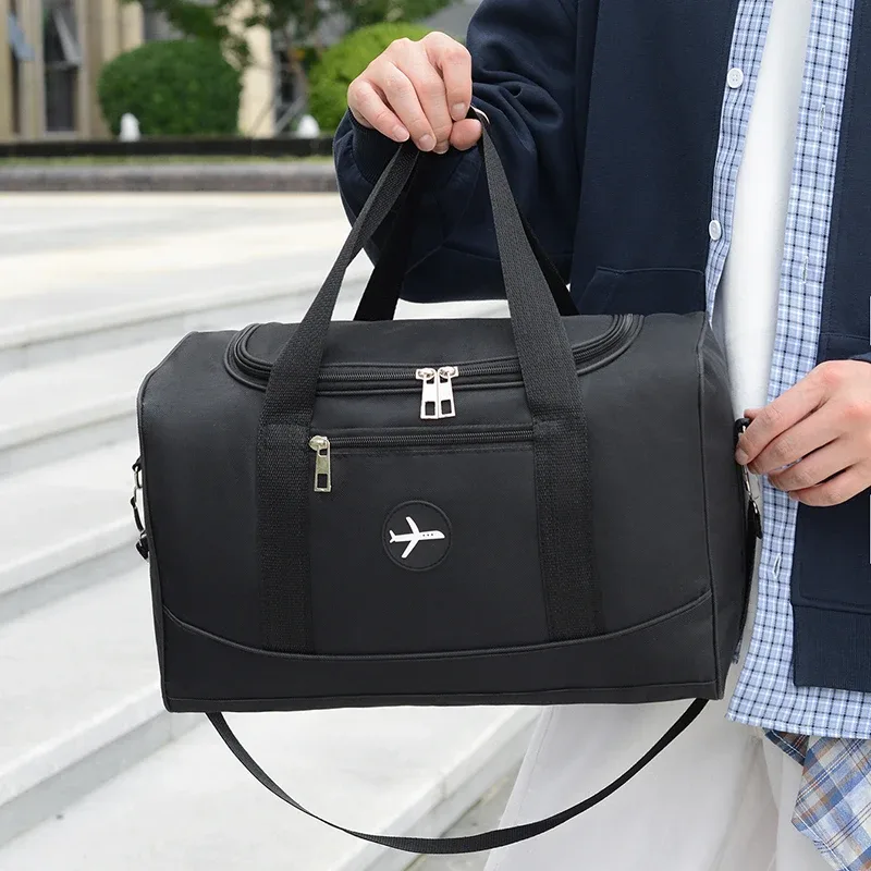 sac de voyage pliable, sac à bandoulière de grande capacité