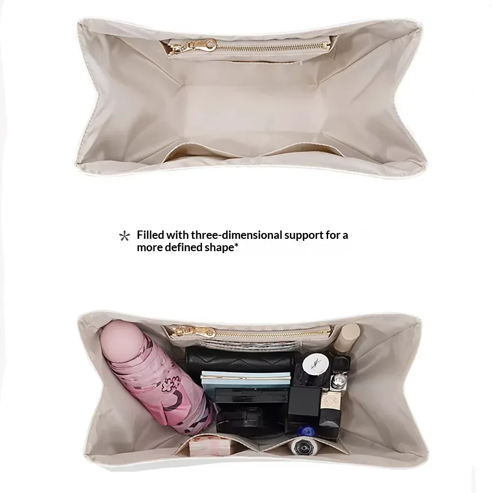 organisateur de sac à main pour cyme mini tote, insert de rangement pour sac cyme tote, maintient la forme, accessoires de sac