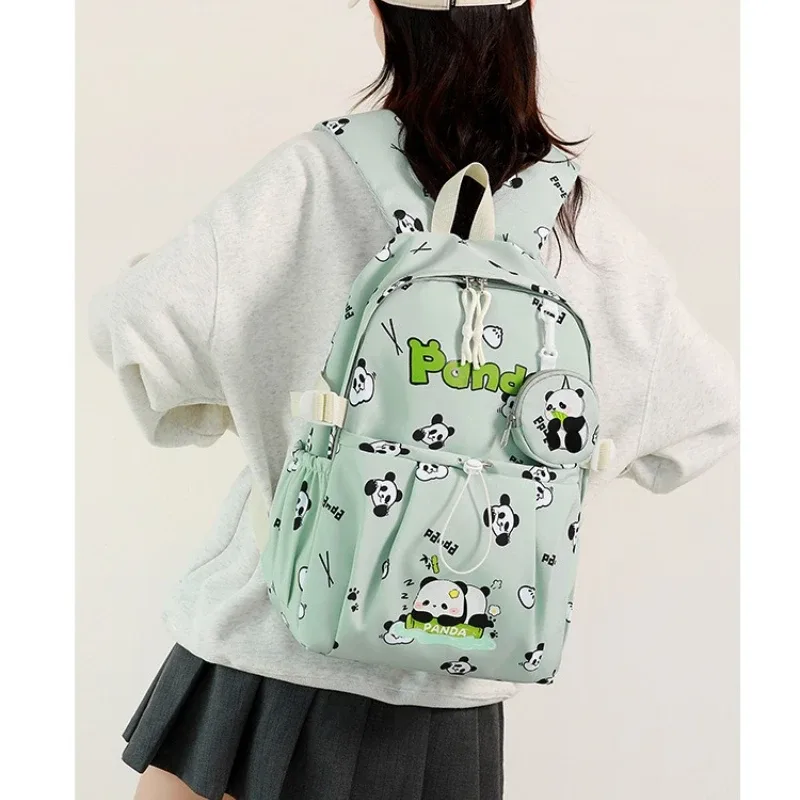 Kawaii Panda sac à dos étudiants sac d'école dessin animé Bookbag ordinateur portable voyage sac à dos en plein air pour garçon fille cadeaux